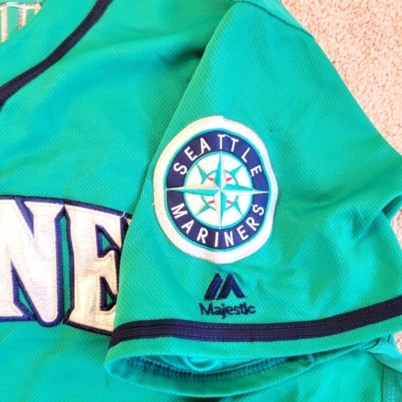 Seattle Mariners MLB Baseball Jersey Griffey Jr. #24 Size 44 - Picture 5 of 11